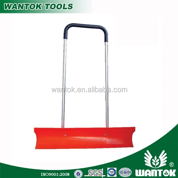 power shovel,tomato ketchup 2016 plastic snow shovel / plastic snow pusher with telescoping