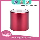 Metal Cap Bottle 24/410 Metal Aluminum Disc Top Cap Plastic Bottle Cap