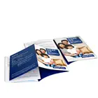 Wholesale colorful cheap die cut accordion fold brochure printing