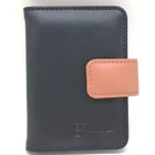 Vintage Business Cowhide Leather Zipper Car Key Case Card Holder 6 Key Wallet