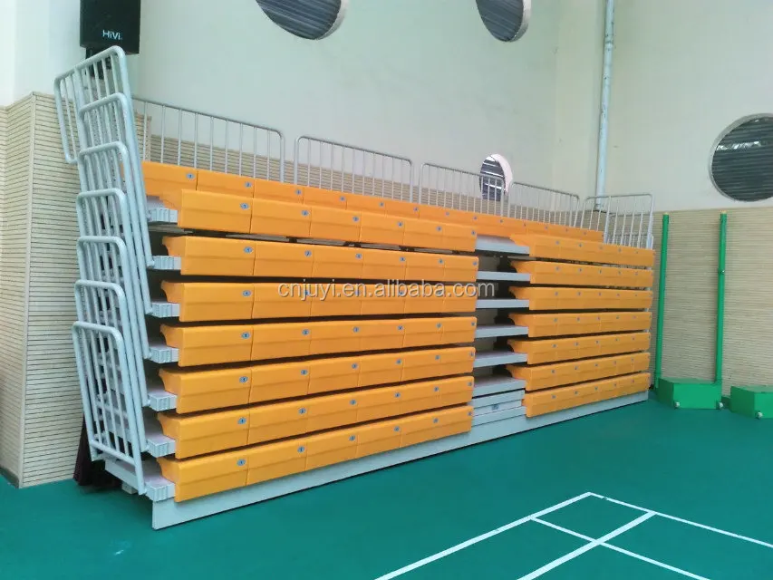 Factory Price Retractable Bleacher For Sale Bleacher Chairs Rail