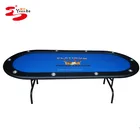 high quality 96 inch 10 person custom poker table for sale