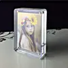 clear acrylic magnetic funia photo frames / picture frame