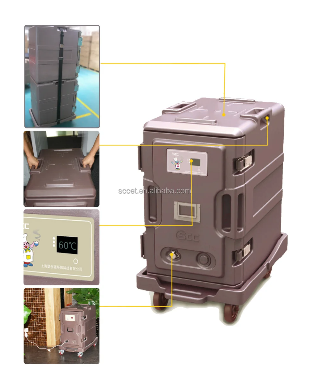 Food Warming Service In Catering Electric Food Warmer Hot Food Trolly