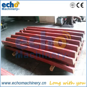 Finlay J-1160 jaw crusher components tooth plate