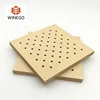 Guangzhou manufacturer echo MDF perforated acoustic panel