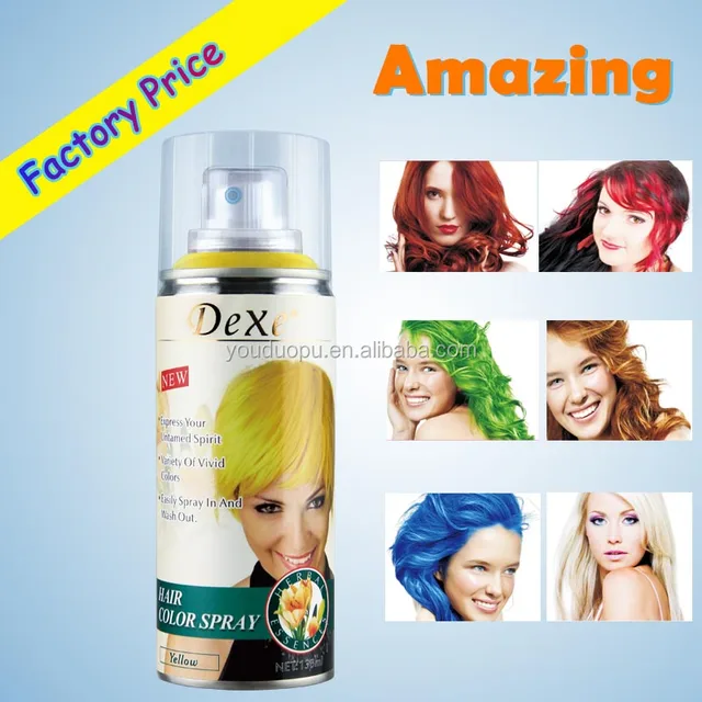 hair color spray best import private label present beauty hair