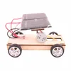 DIY Wooden Puzzle Solar Panel Toy Car Kits Assemble