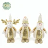 New 3 style golden doll christmas products for home decoration