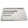 Easy Cleaning 18x26 Flat Aluminum Alloy Quarter Sheet Cake Pan For Pizza Oven