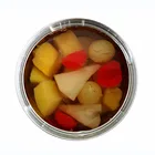 Canned Fruit Cocktail in Syrup pineapple/grape/cherry/peach/pear canned food