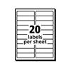 4 x 1" 20up fast return mailing shipping print address shipping labels