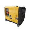 China factory portable 6.5kw single cylinder diesel generator set air cooled
