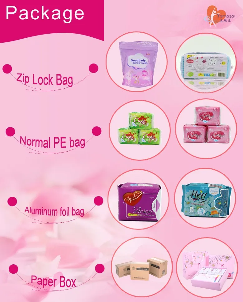 Scented Super Soft Feminine Hygiene Pad Women Sanitary Napkin Day Time