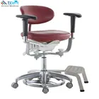 Dental Soft Fiber Leather Ergonomic Design Lab Stool Surgery Practice Training Simulation Unit Stool