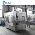 Full Automatic Glass Bottle Alcoholic Beverage Filling Machine Aluminum Cap