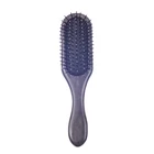 EUREKA 9266-B Engraved Wooden Hair Brush Rubber Wood Hair Brush Massage Classical Style Hair Brush