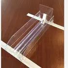 shelf pusher system for supermarket shelf