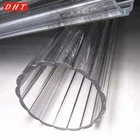 Guangdong Dinhe plastic clear large diameter cast acrylic tube