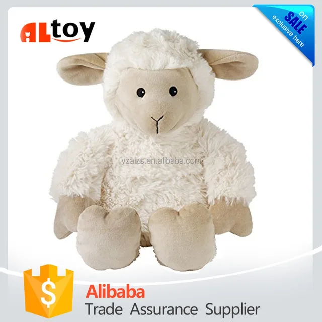 hot hugs plush lamb toy