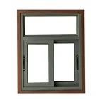 double glass sliding glass window with Insulated Glass