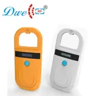 rf ear tag reader mini fdx-b display rfid 134.2khz em4305 pet animal id reader scanner 125khz