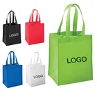 2019 new wholesale factory price fashion promotional high quality non woven cloth grocery shopping bag