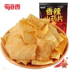Shu Dao Xiang Chinese Factory Bulk Items 65g Spicy Dried Yam Puffed Snacks Chinese Yam Chips