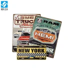 Folk art metal wall hanging garage nostalgic custom vintage tin signs