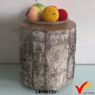 natural trunk small round wholesale child wood stool