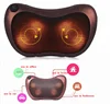 Multi-function electric 3d car/home back massager cervical rolling smart shiatsu kneading neck massage pillow with heating