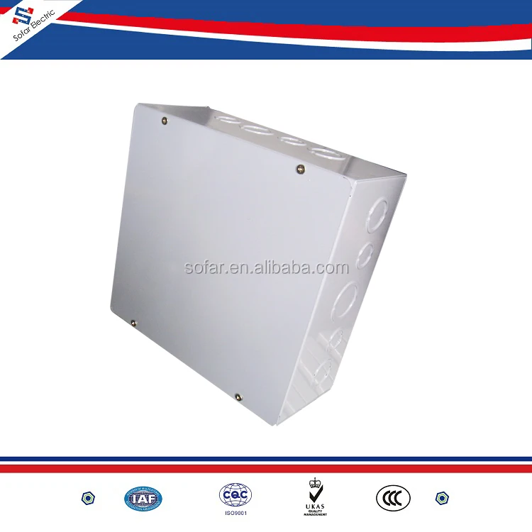 Canada Popular Knockout Screw-On Cover Terminal Junction Box