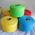 50% cotton 50% polyester good strength weaving yarn price open end yarn