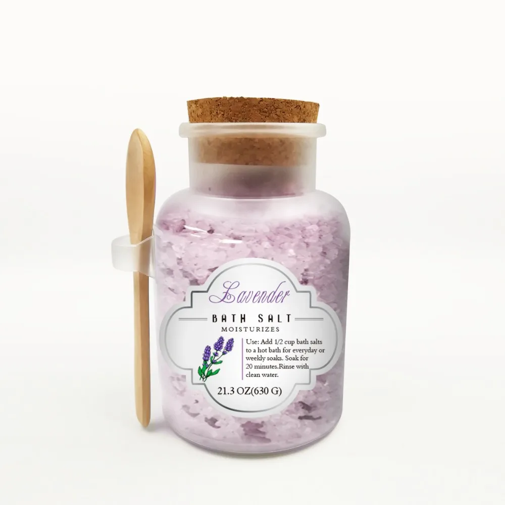custom private label bath salts and wholesale spa set cleansing
