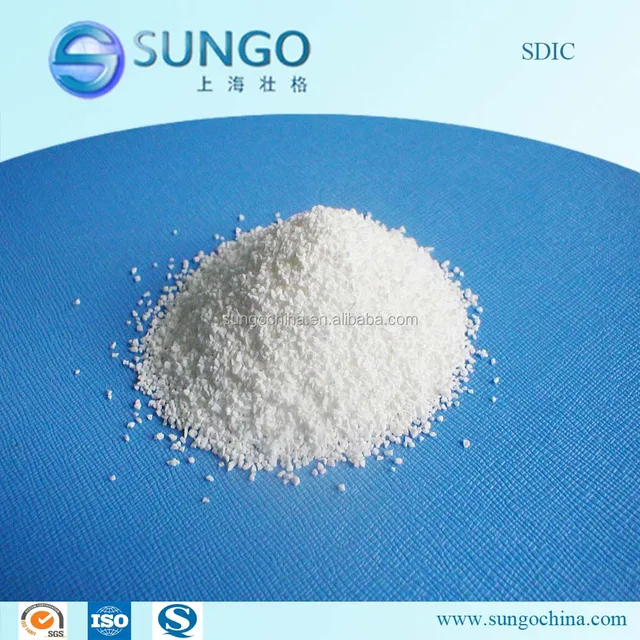 sodium dichloroisocyanurate dihydrate granular 56% , sodium salt