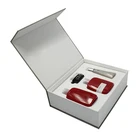 Luxury art paper cardboard magnetic wine gift box