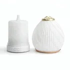 White Porcelain Smart Essential Oil Aroma Diffuser Automatic Electric Ultrasonic Air Humidifier For Young Living