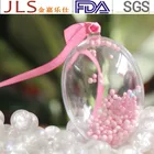 fashion clear plastic egg shaped container