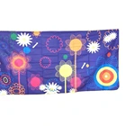 Custom silk screen printed microfiber beach sports towel with Logo