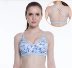 wholesale sublimation running bra training yoga top/ladies sports bra