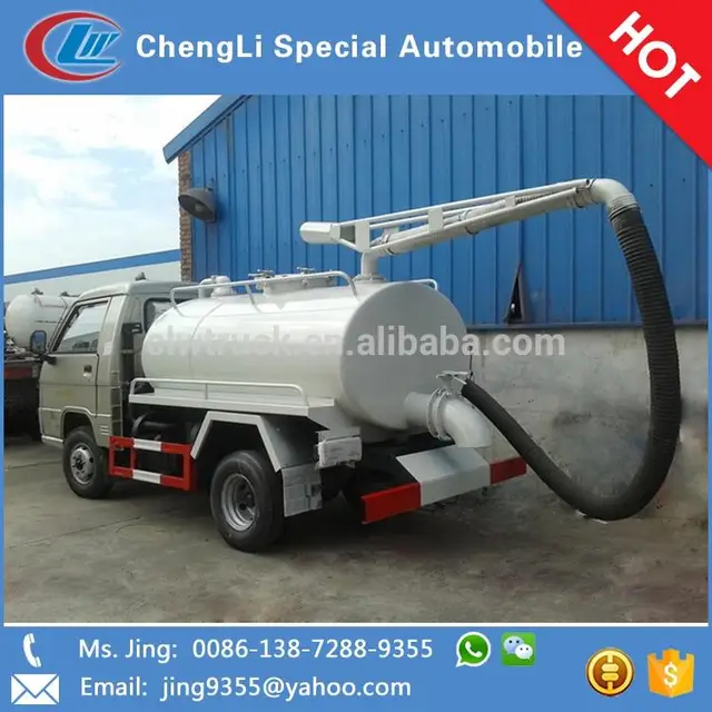 foton sewage suction tanker truck,small used septic tank trucks