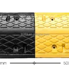 heavy strength rubber speed bump used on road with size 500*350*50mm