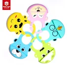Soft Baby Bibs Keep Stains Off Cute Animal Design Waterproof Silicone Bib