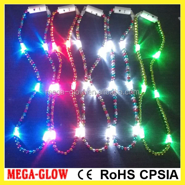 plastic mardi gras bead necklaces