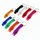 Promotional custom logo metal bottle opener keychain