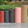 Sample free custom lip balm tube paper eco friendly cosmetic tube packaging , paper tube packaging cosmetic