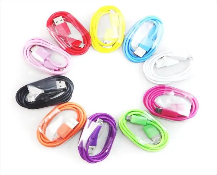 High Quality PVC Micro USB Cable Sync Data Cable Data Cord For iPhone - ANKUX.COM