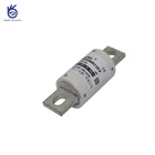 Porcelain circular dc car fuse for electric vehicle protection