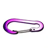 Durable custom made pear shaped aluminium carabiner snap hook for Travelling Camping Hiking Picnics