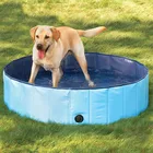 Pet Swimming Pool Portable Foldable Pool Dog Cat Wash Bathing Tub Bathtub Grooming Tub